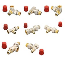 Danfoss Corps De Vanne Nickelé RA-N Équerre Corps De Vanne Vanne Thermostat