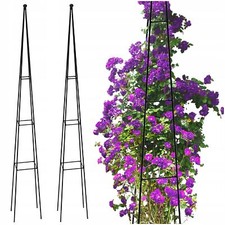 PERGOLA DE JARDIN METAL PROPRIÉTAIRE DE PLANTES ROSES FLEURS 120cm - LOT DE 2...