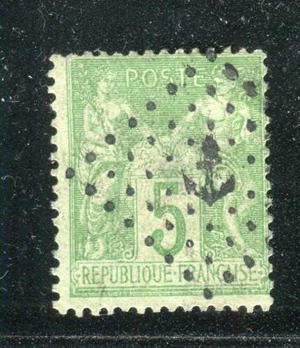 Superbe 102 cachet ancre - n°,