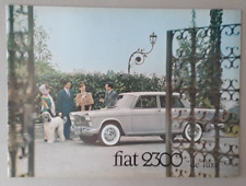 Fiat 2300 De Luxe Brochure c.1965 - Saloon  Station Wagon 
