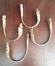 4 embrases de rideaux anciens