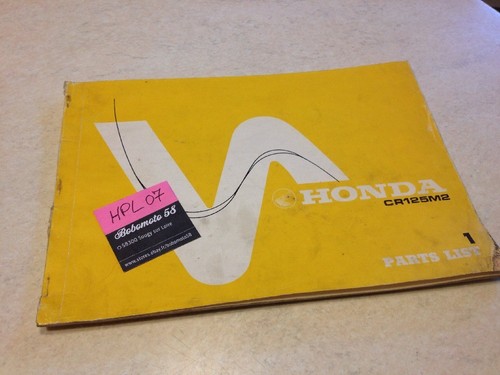 Honda cr125m2 cr125 - honda, m2