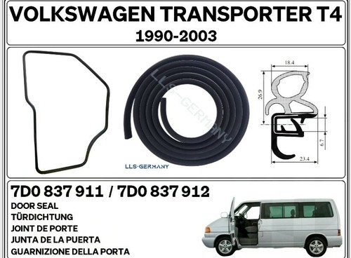 Pour transporter joint - pour, vw
