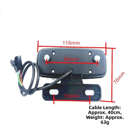 Feu arrière led - arrière, moto