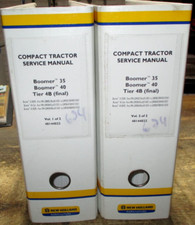 New Holland Boomer 35 Boomer 40 Tier 4B Tractor Service Repair Manual ORIGINAL