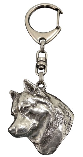 Husky sibérien porte clés - husky, porte-clés