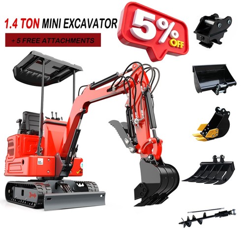 New1 ton mini excavator - ton,