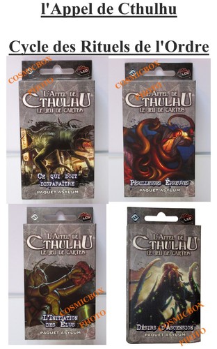 Appel cthulhu lot - cthulhu, decks