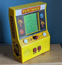 Pac Man Bandai Namco Handheld Electronic Mini Arcade Game Tested Works