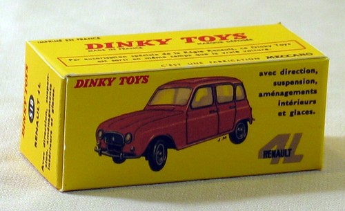 Dinky toys 518 renault - 518, r4