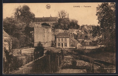 Cpa chimay vue stadt avec - vue,
