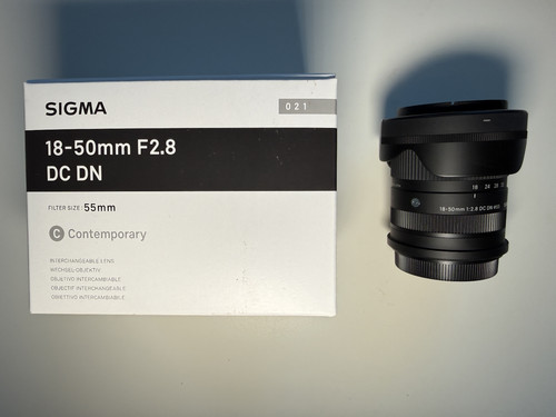Objectif sigma f2 - sigma, 18-50