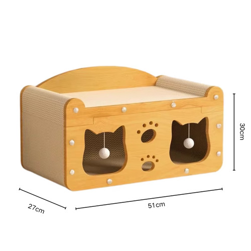 Grande maison pour chat avec - grande,