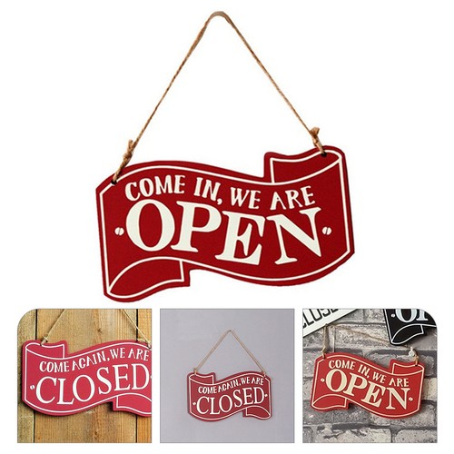 Pancarte ouvert fermé - ,