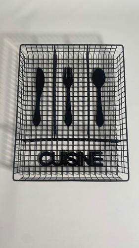 Black metal wire cuisine - wire,
