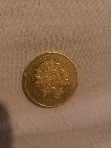 Pièce francs napoléon - 50,