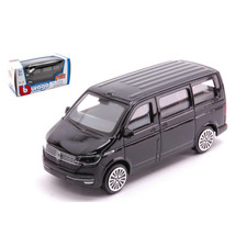 VW T6.1 TRANSPORTER 2020 BLACK 1:43 Burago Auto Stradali Nouveau modèle