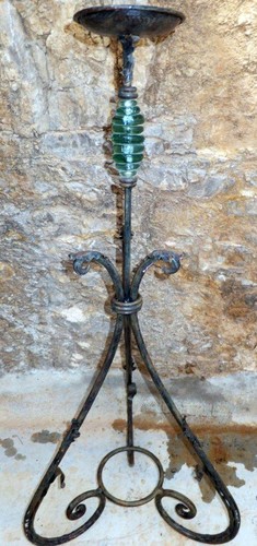 Bougies verre forgé - verre,