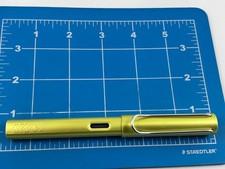Judd's Very Nice Lamy Safari Lime Green Fountain Pen w/Extra Fine Nib