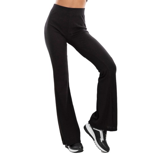 Pantalon évasée patte cloche - Évasée,
