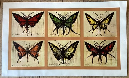 Bernard buffet papillons - bernard, buffet,