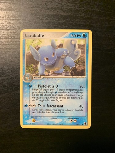 Carte pokémon unco - unco, carabaffe