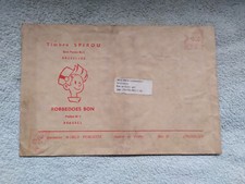 enveloppe timbre spirou affranchie annéz 50