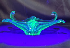 Coupe/centre de table verre de