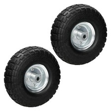 2x 10" Roue de brouette PU