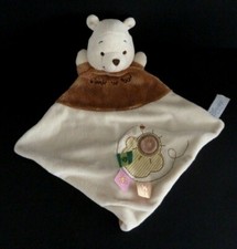 M. DOUDOU PLAT Disney Nicotoy WINNIE THE POOH  marron nuage soleil TTBE