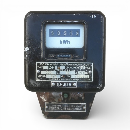 Ancien compteur landis gyr - ancien, &