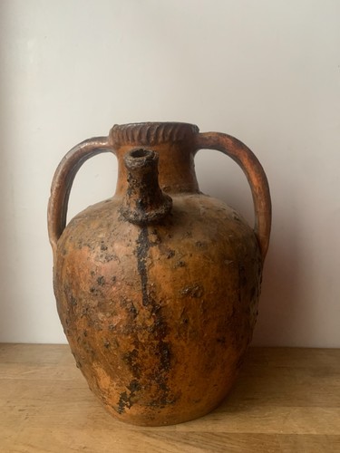 Ancienne cruche huile - ancienne, en