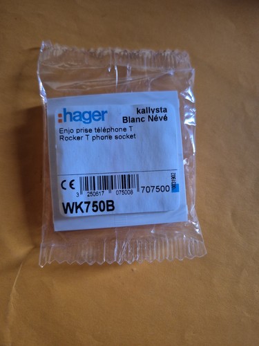 Hager wk750b kallysta doigt - hager,