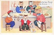 CHATS #MK43542  CHATS ET CHIEN HUMANISER LUCE ANDRE