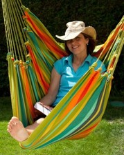 Fauteuil suspendu Cayo Grande Verde / 1 personne   140 kg Coton