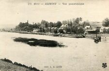 Map BELGIUM HASTIERE Heer Agimont panoramic view 