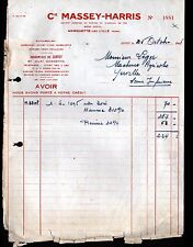 JUVISY (91) MASSEY-HARRIS 1945 AGRICULTURAL MACHINES & TRACTORS