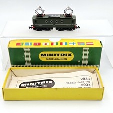 Minitrix 2934 N Scale SNCF-Ellock Electric BB Locomotive Box w/Paperwork