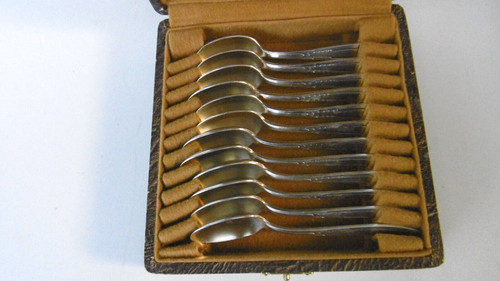 Coffret cuilleres moka - 12, a
