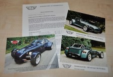 Donkervoort D8 Factory Press Photo Lot Brochure Prospekt