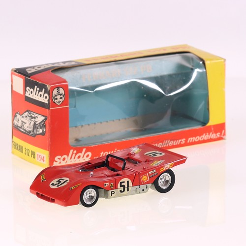 Solido 194 ferrari 312 51 - solido, pb