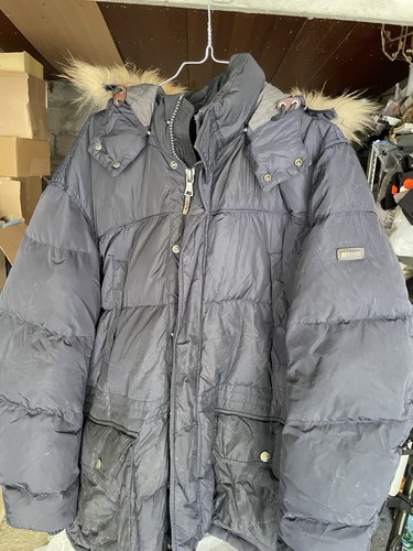 Hackett parka homme - 2xl, bleu