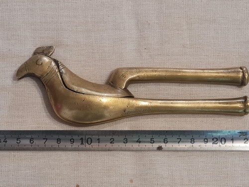 Casse noisette bronze oiseau - noisette,