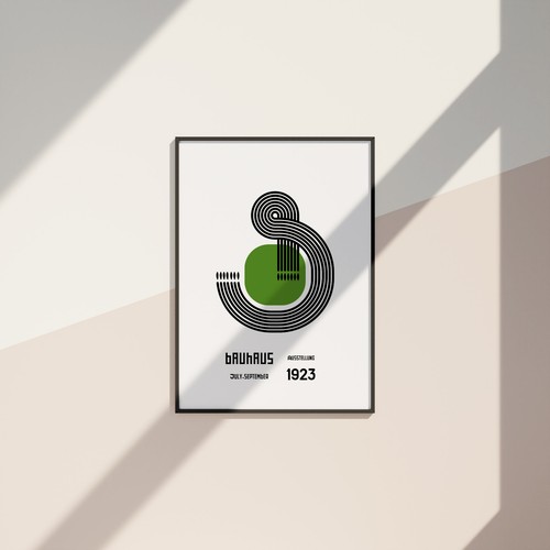 Affiche bauhaus vintage - bauhaus,