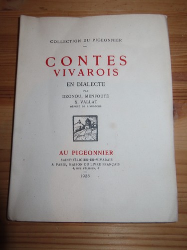 Contes vivarois pigeonnier - vivarois, au