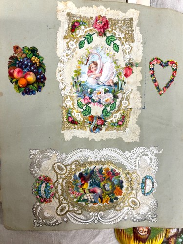Album 1900 scrapbook - 1900, ancien