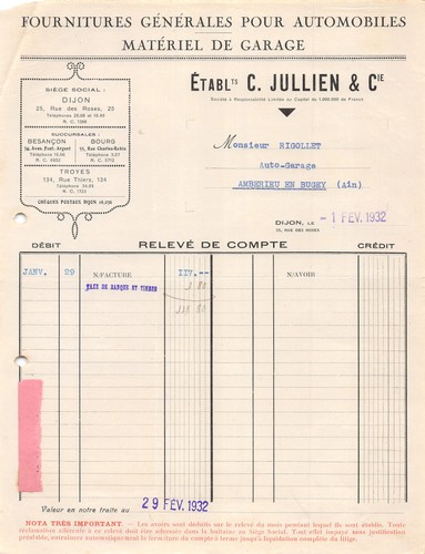 1932 fournitures generales - 1932,