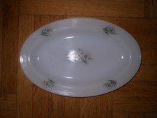 plat de service ovale en