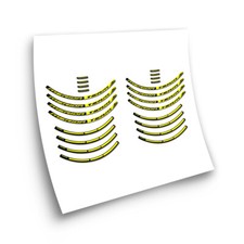 AUTOCOLLANTS JANTES STAR SAM ® Merida Team modèle 2 ADHÉSIFS VTT 27,5 POUCES