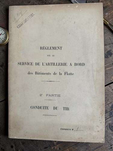 Règlement artillerie marine - artillerie,